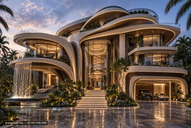 Arsitektur untuk Kabupaten Gianyar. — pandangan arsitektur 2