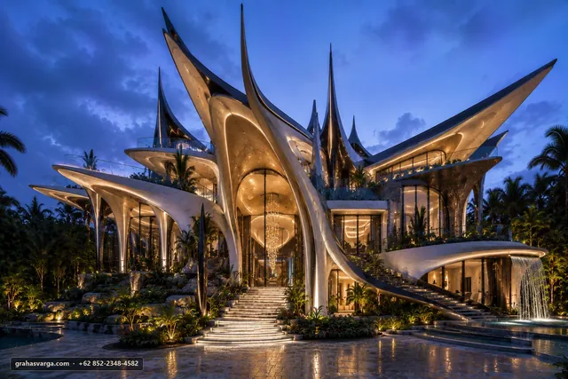 Arsitektur untuk Kabupaten Tabanan. — pandangan arsitektur 3